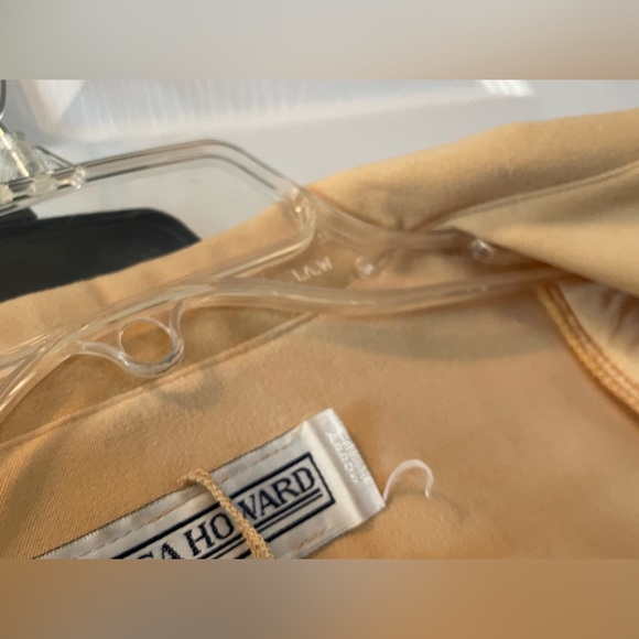 Jessica Howard 2pc Maxi Skirt and Jacket Black and Yellow, size 14 - Picture 7 of 14